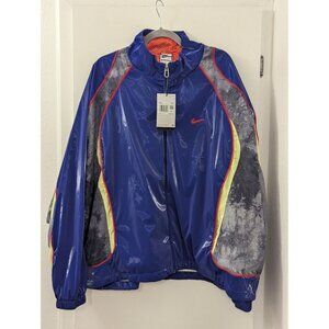 Nike Mens FROG XXL Jacket HJ3290-539 Blue/Gray/Yellow NWT